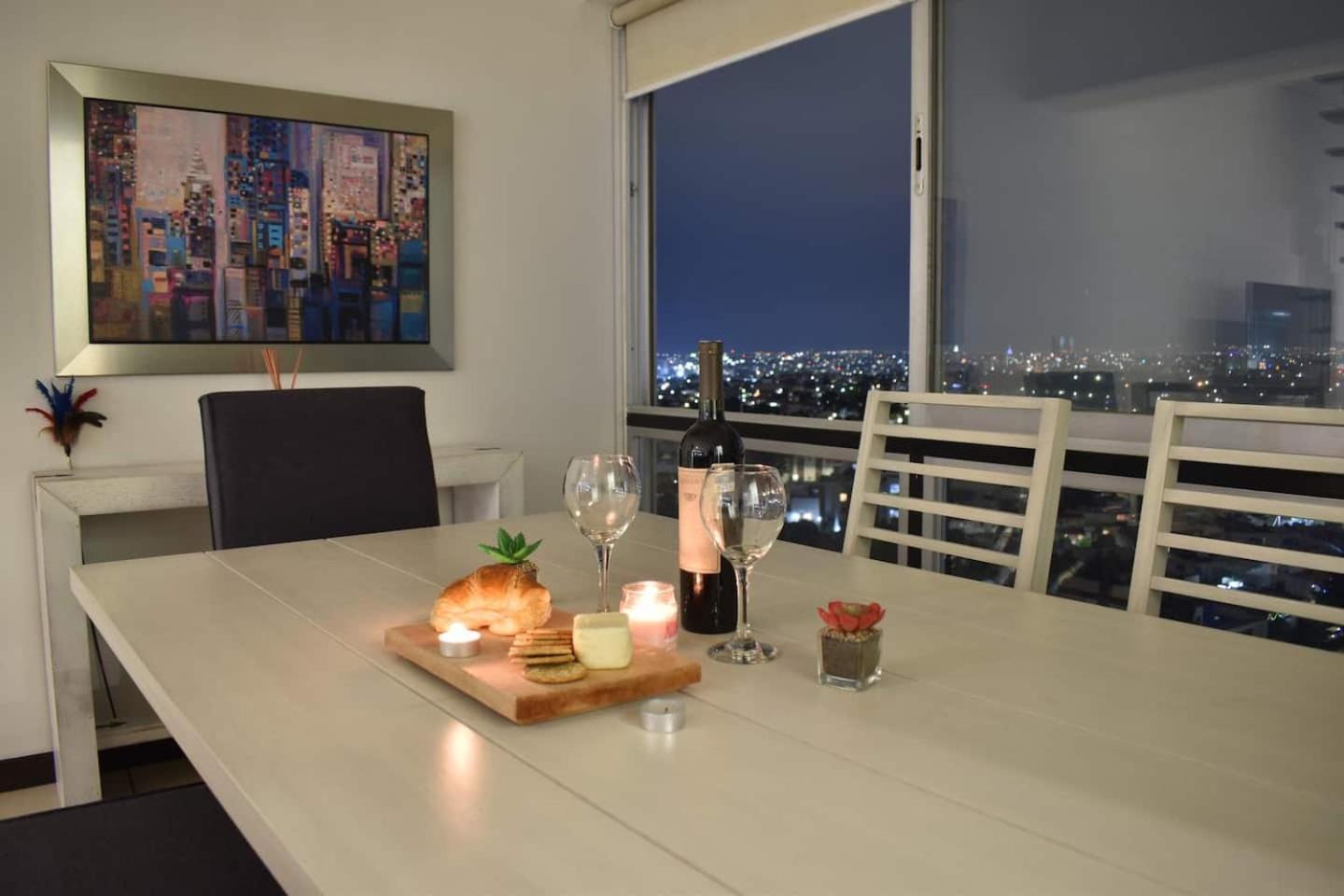 Penthouse Espectacular Vista Cd A.C. Wifi 300Mbps Apartment Guadalajara Ngoại thất bức ảnh
